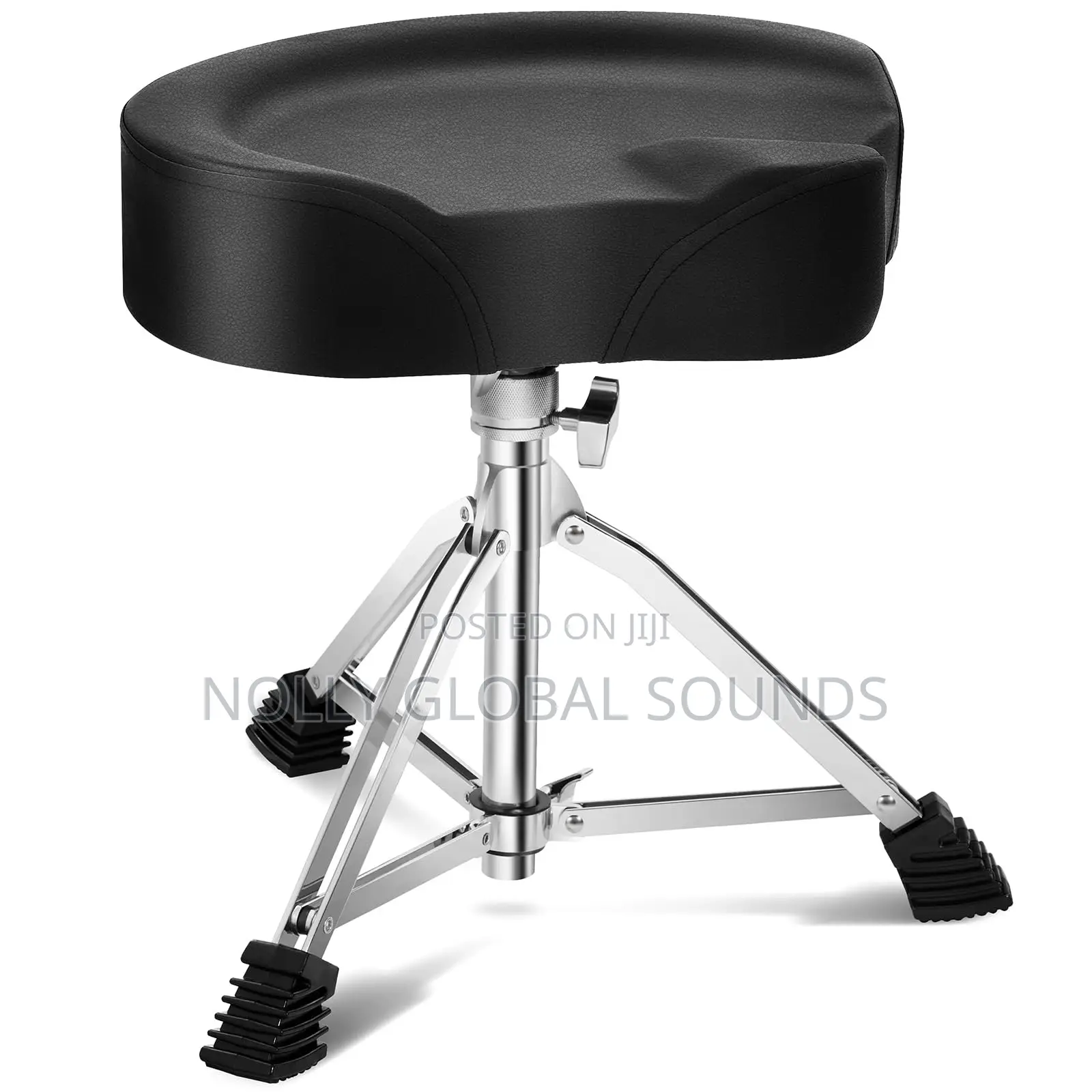 Professional Drum Seat for Drummers. Heavy Duty Drum Throne