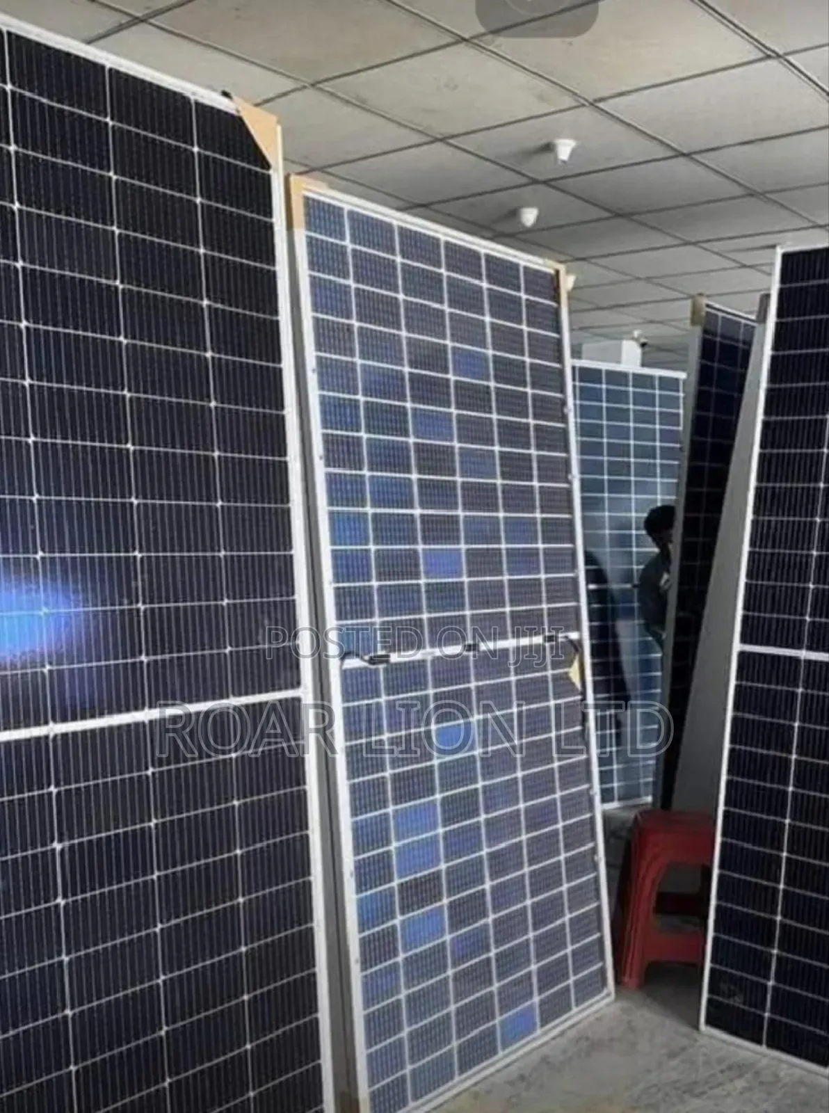 550w Mono Solar Panel 144 Cells Half Cut