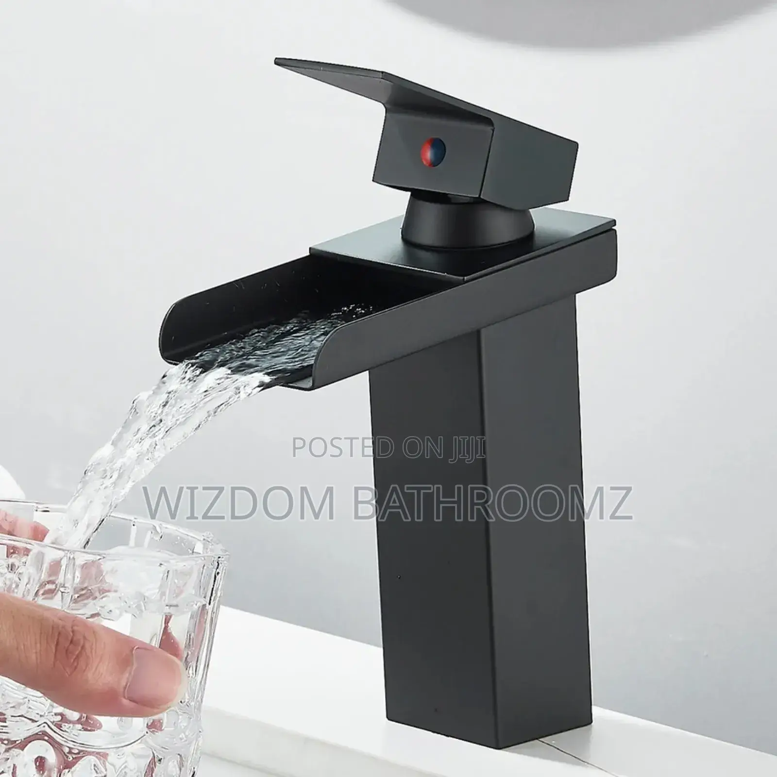 Black Water Fall Basin Mixer