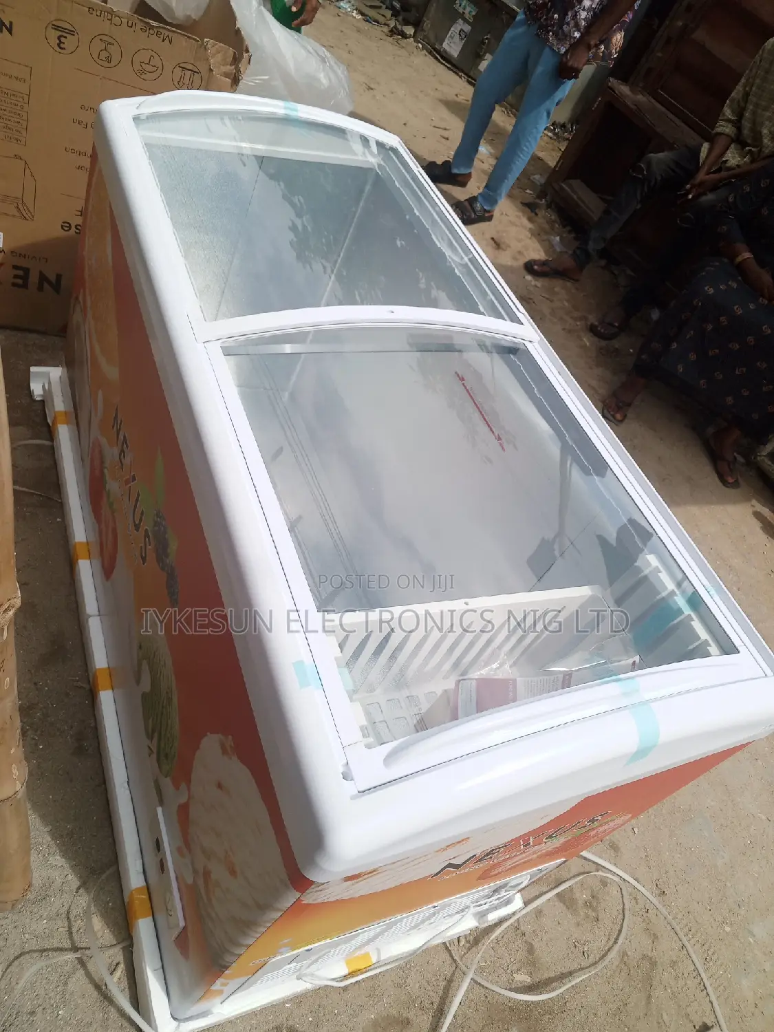 Original NEXUS Showcase Freezer 550litters 100%Copper Etc.