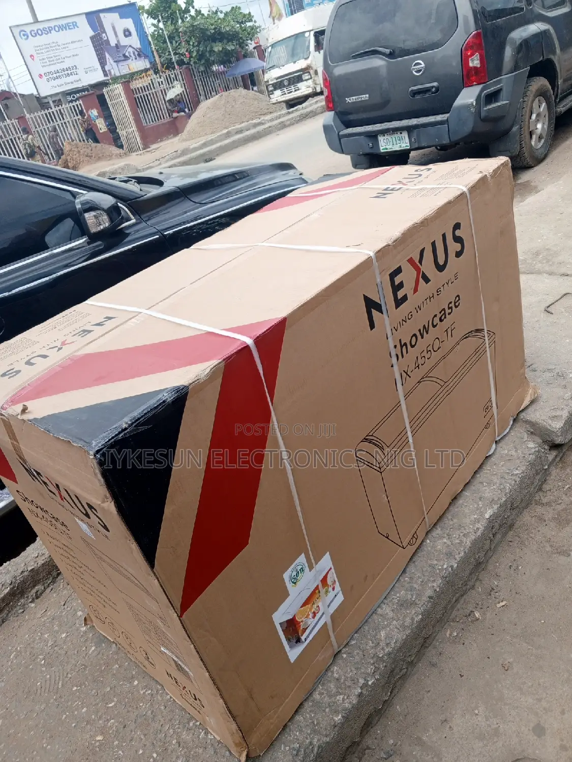 Original NEXUS Showcase Freezer 550litters 100%Copper Etc.