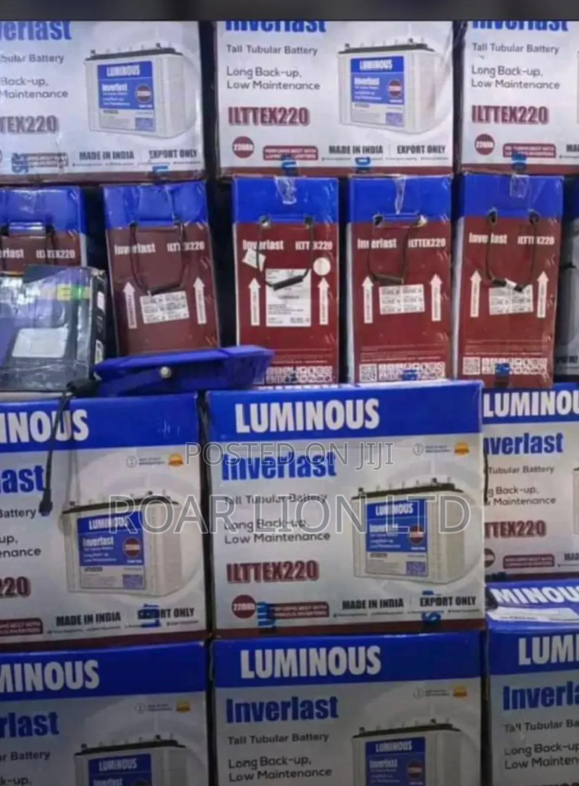 Luminous Inverlast Battery 220ah