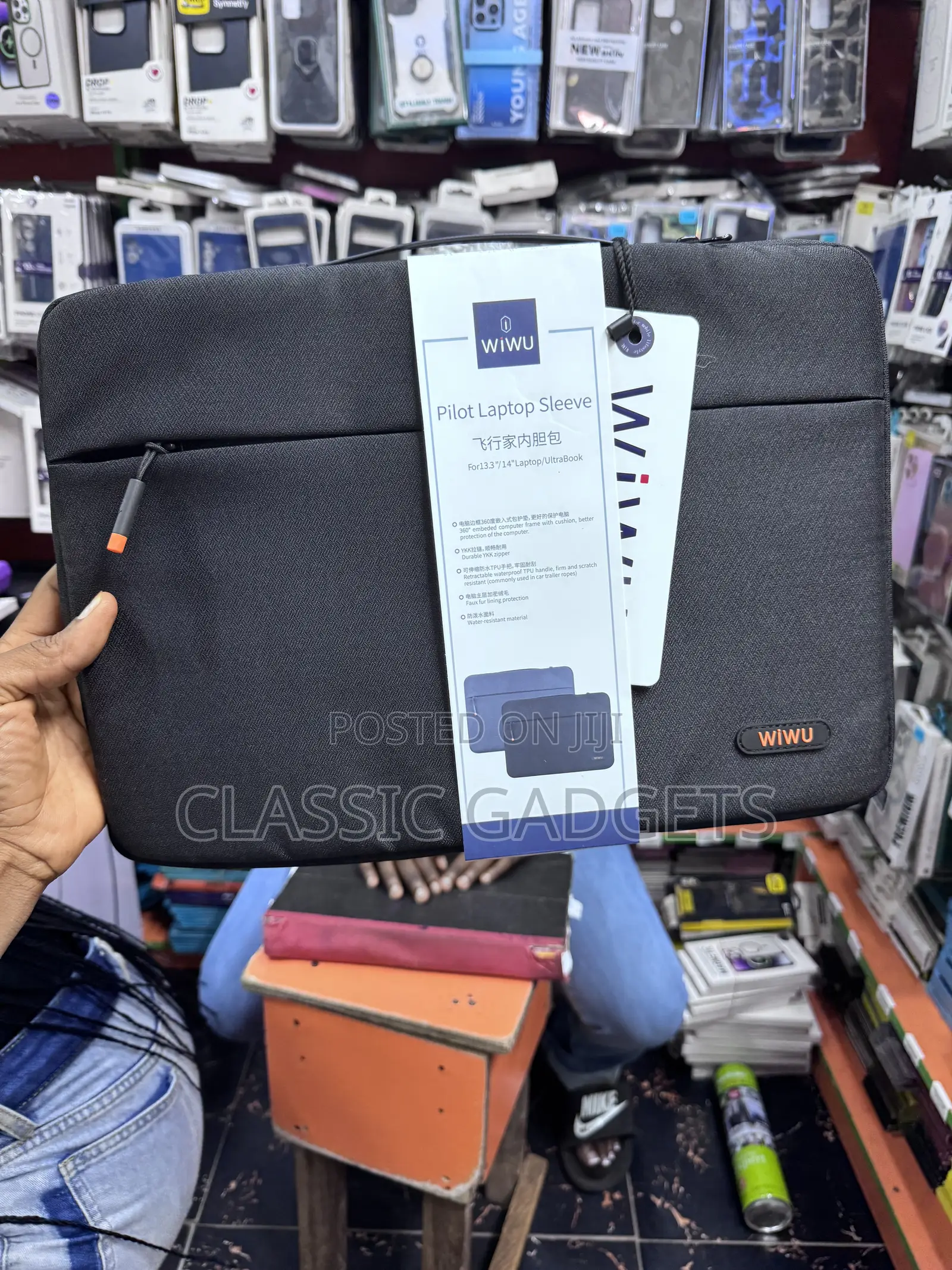 Wiwu Hali Laptop Sleeve Business Carrying Laptop Bag