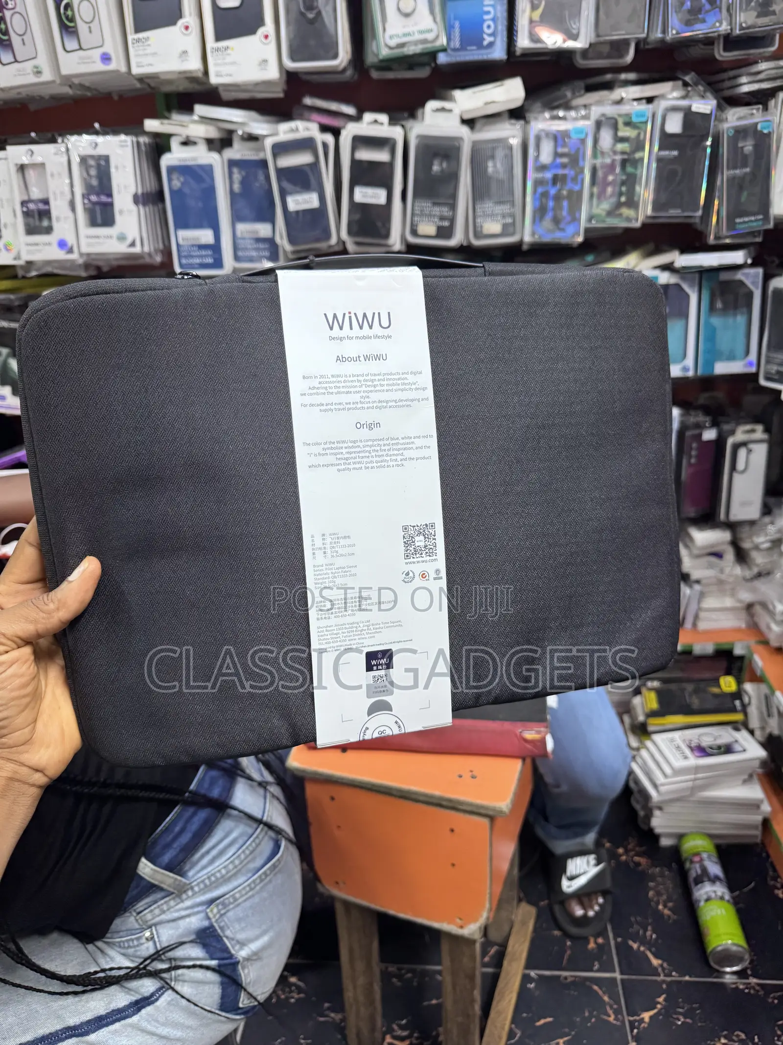 Wiwu Hali Laptop Sleeve Business Carrying Laptop Bag