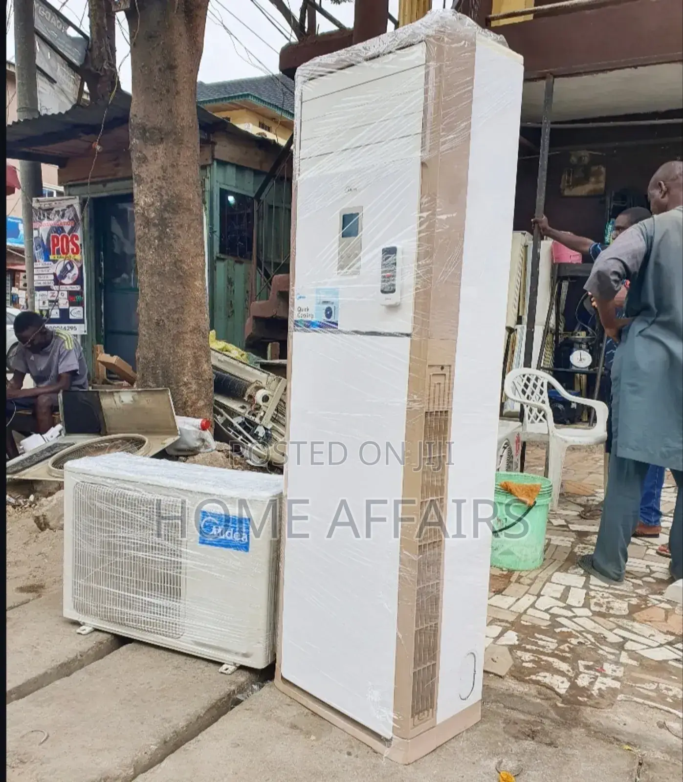Midea Standing Ac Air Conditioner +Bluetooth(Pay on Delivery