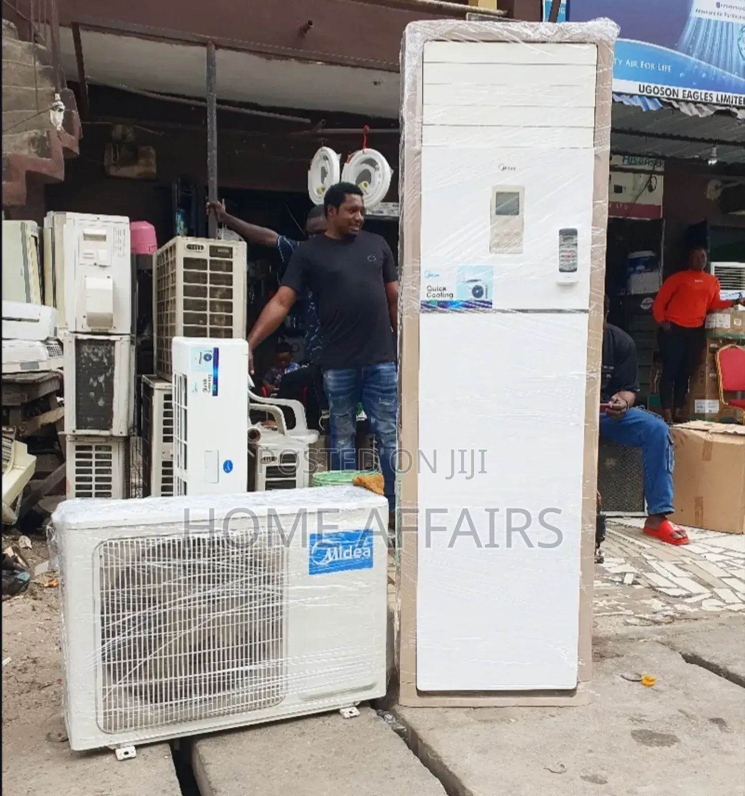 Midea Standing Ac Air Conditioner +Bluetooth(Pay on Delivery