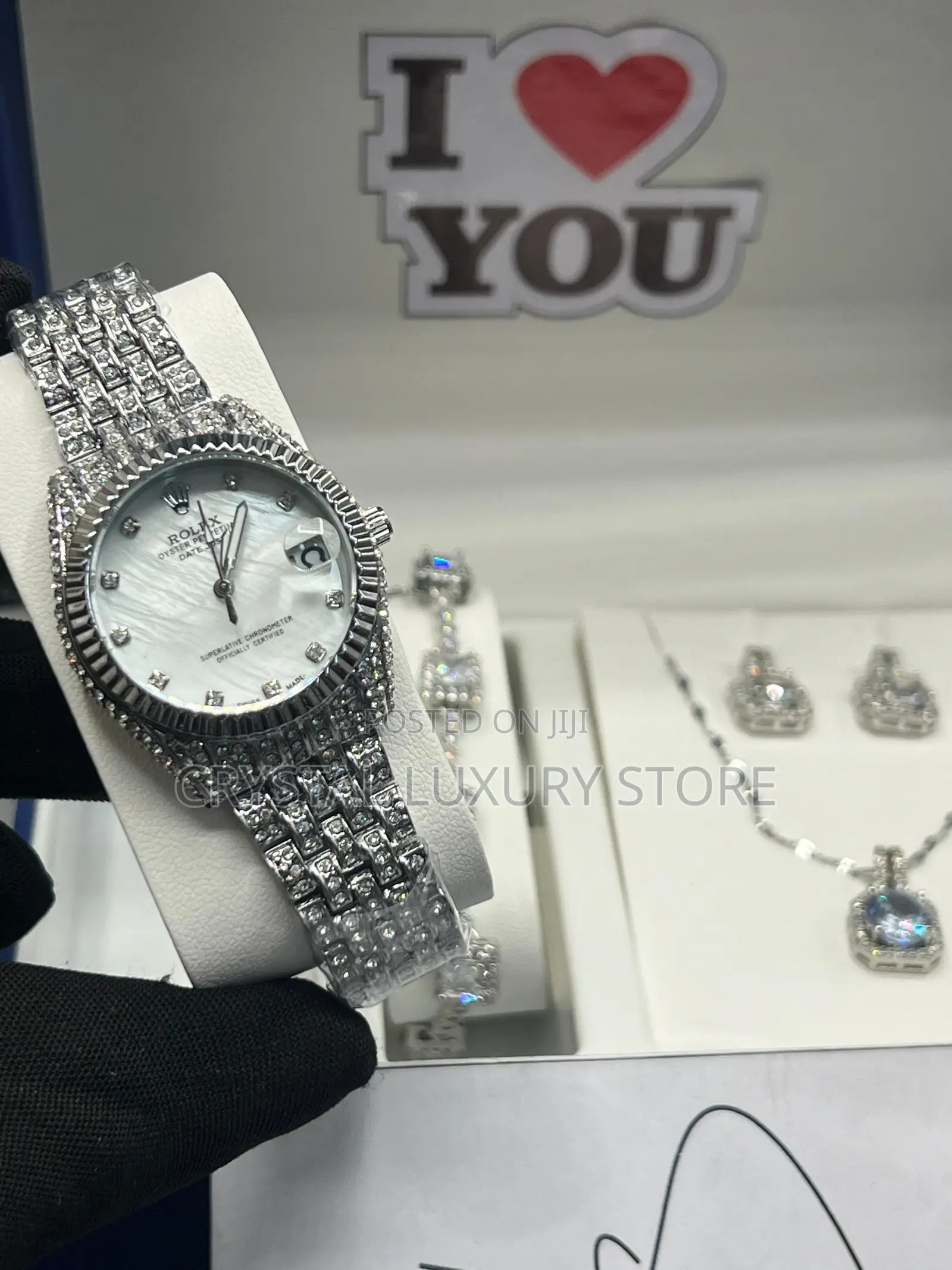 Rolex Quality Affordable Female Set Wristwatch