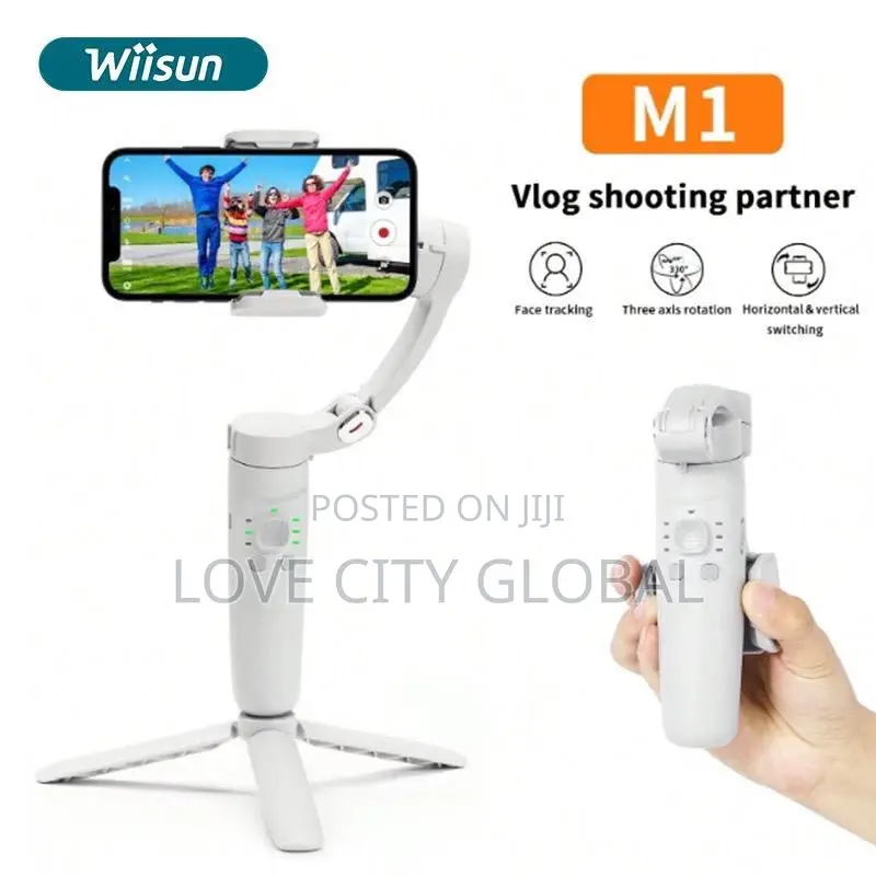 Latest Professional 3axis Handheldgimbal Smooth 360 Rotation