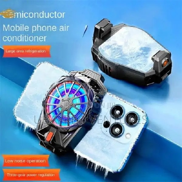 Phone Radiator Fans Semiconductor 3-Gear Adjustable
