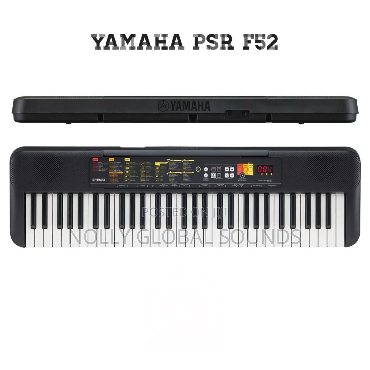 Yamaha PSR-F52 Portable Keyboard With 61 Keys