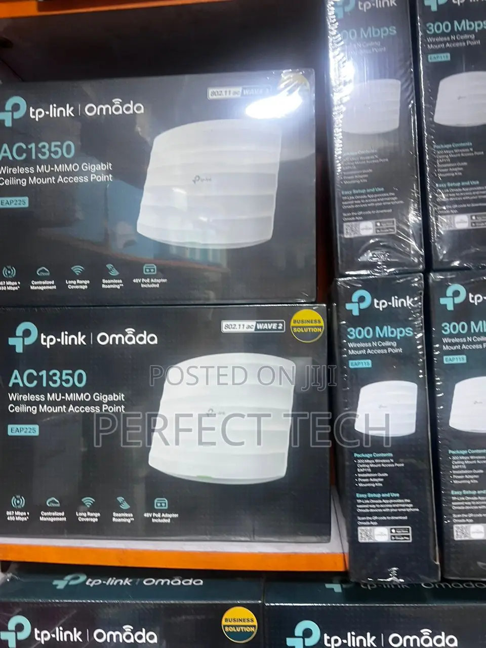 TP-LINK AC1350 MU-MIMO Gigabit Ceiling Mount Access Point