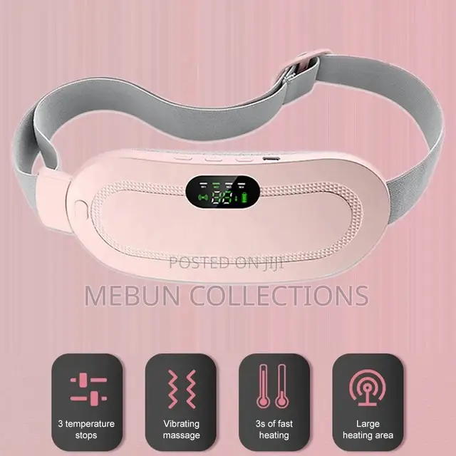 Rechargable Menstrual Massage Heat Belt in Gift Pack