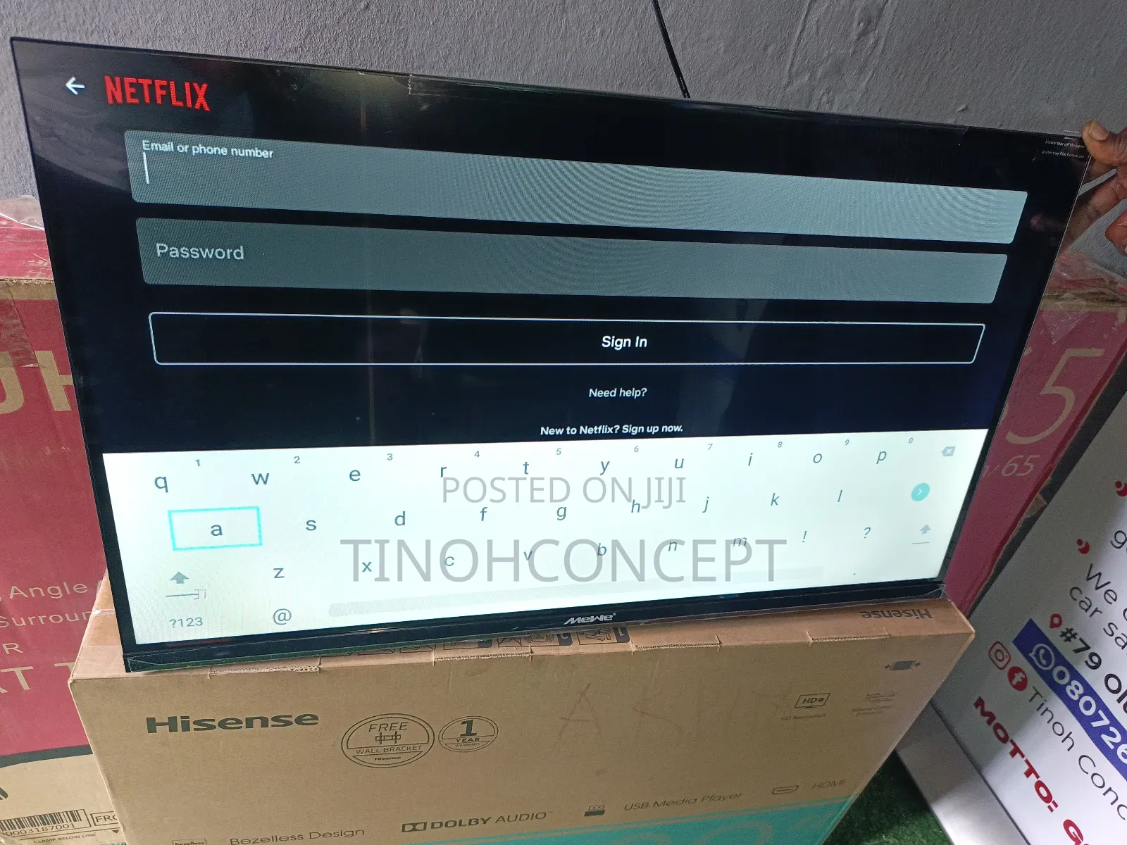 Mewe Smart Television 32 Inches With 2 Years Warranty