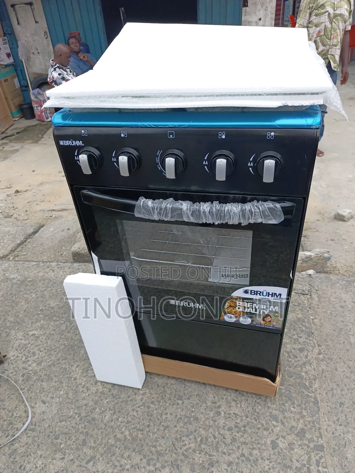 Bruhm Gas Cooker 4 Burner All Gas