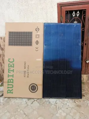 450watts Black Face Rubitec Solar Panel
