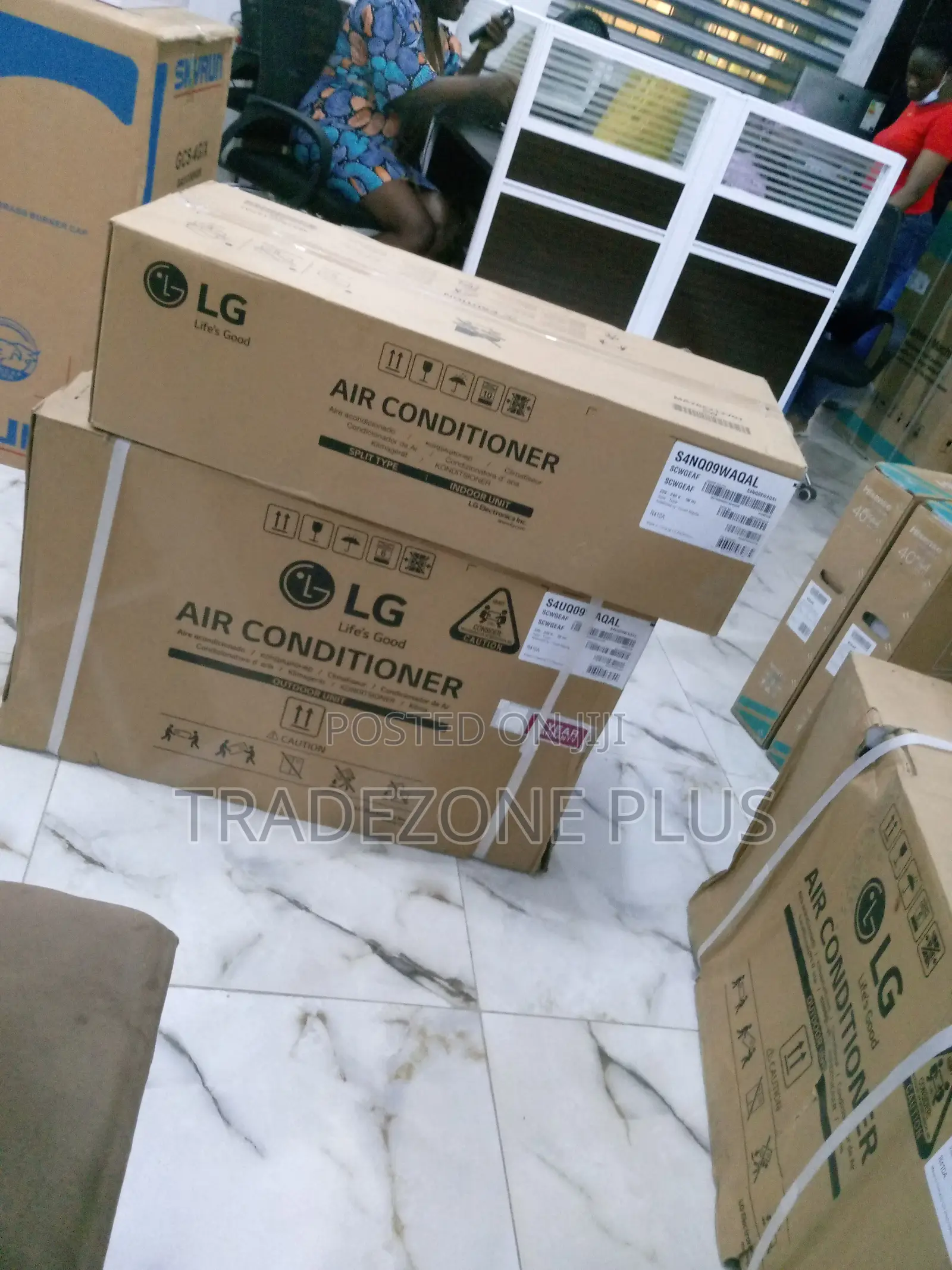 Brand New Dual Inverter AC S4nq09waqal LG 1hp