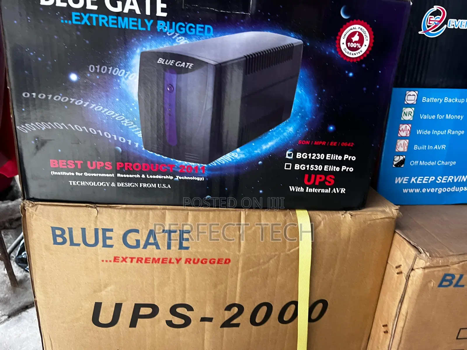 Blue Gate 1230VA UPS, Line Interactive {Elite Pro}