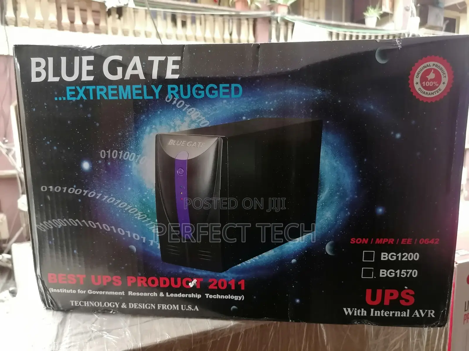 1.57kva Bluegate Line Interactive UPS {IRON BODY}