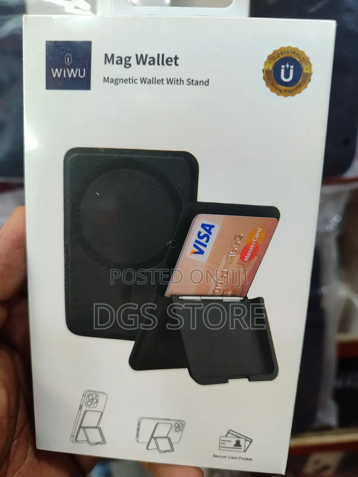 Wiwu Mag Wallet Magnetic Wallet With Stand