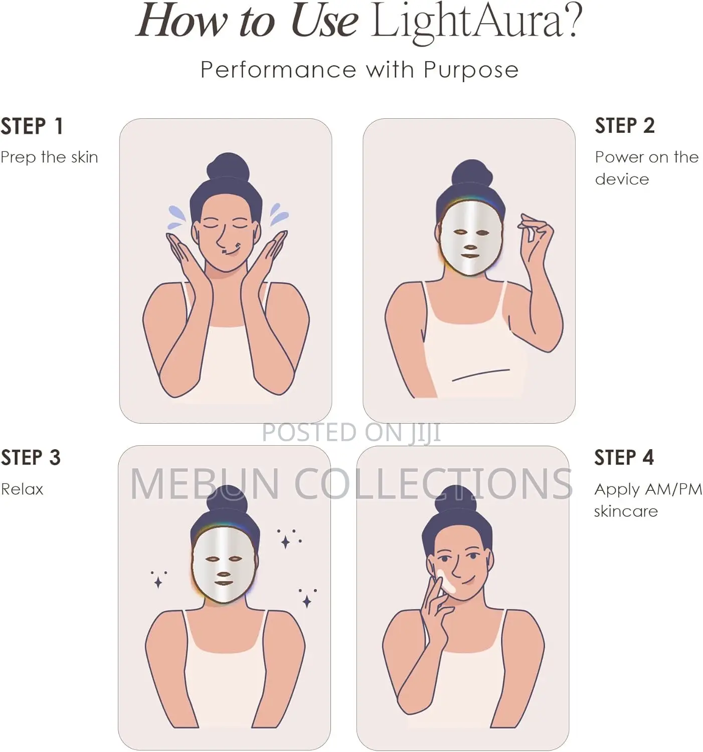 Light Facial Beauty Instrument/ Light Therapy Face Mask