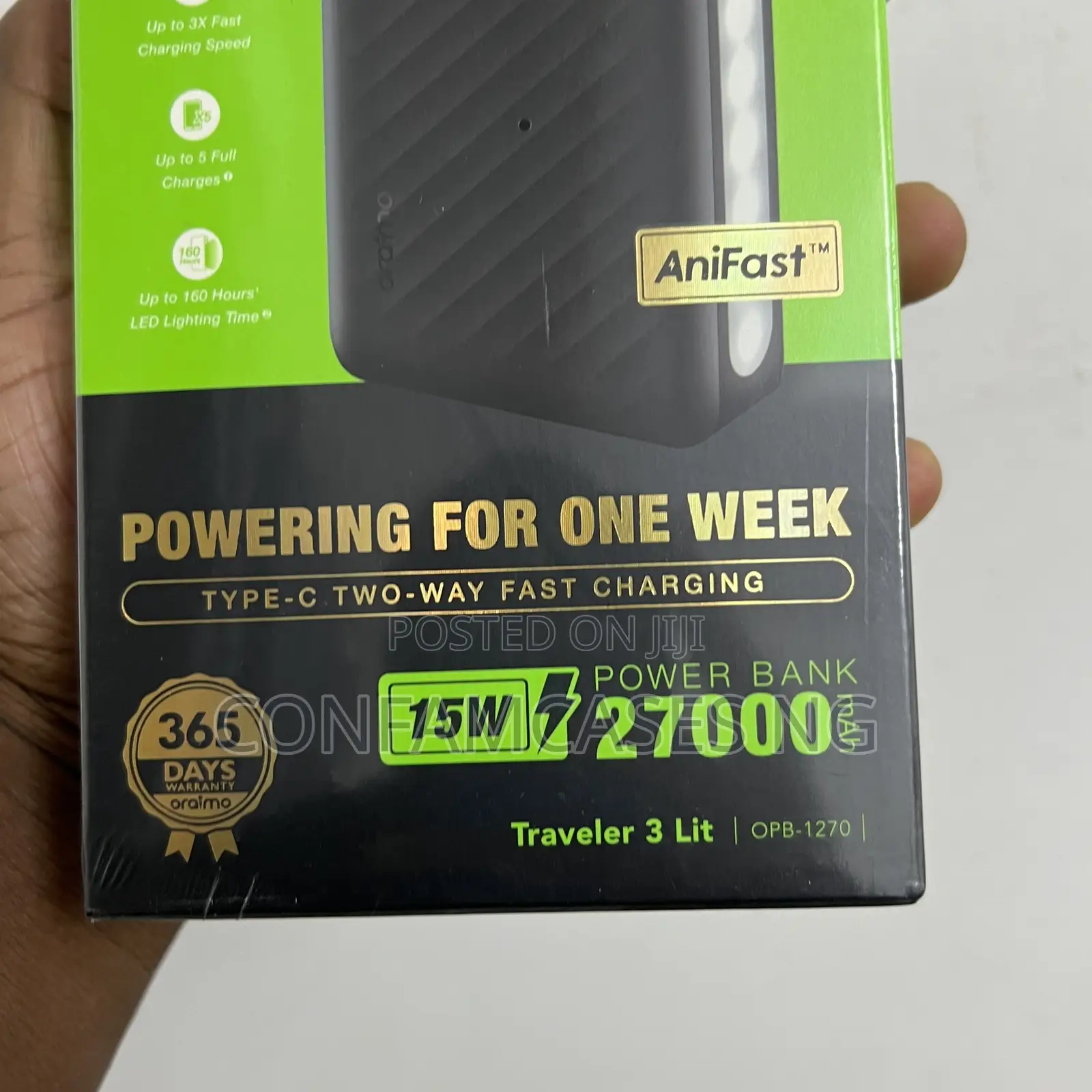 Oraimo 27000mah Fast Charging Power Bank