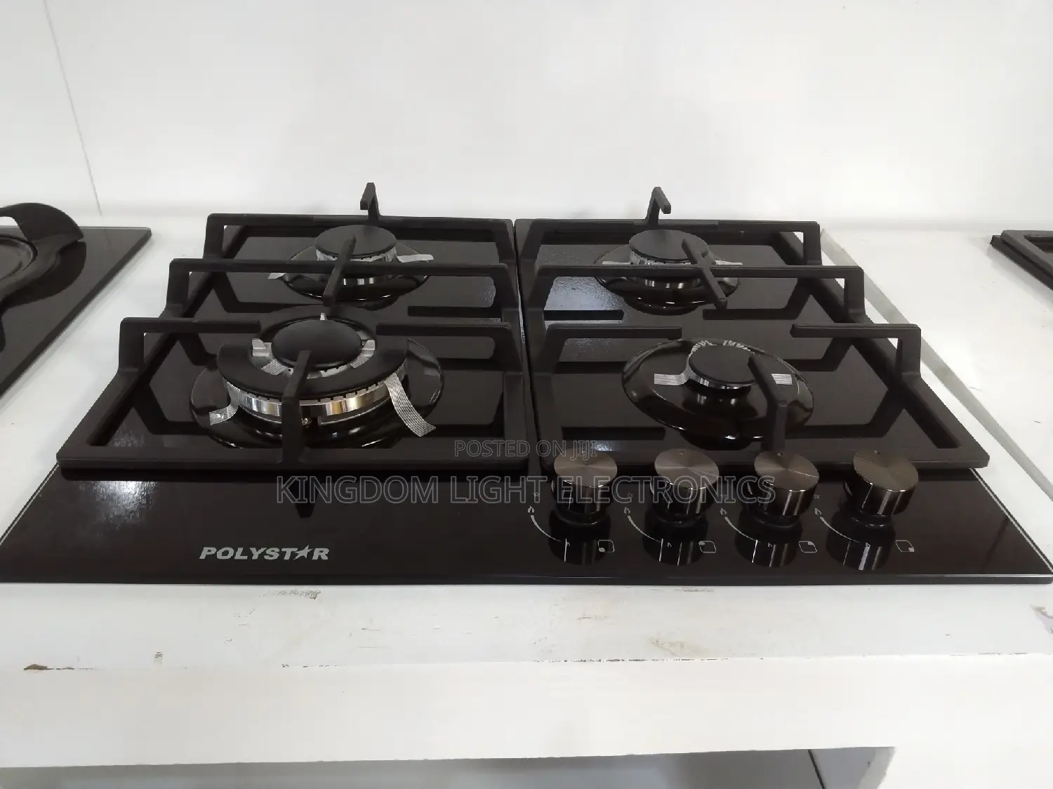 Original Polystar Inbuilt Gas Cooker 4 Burner Set