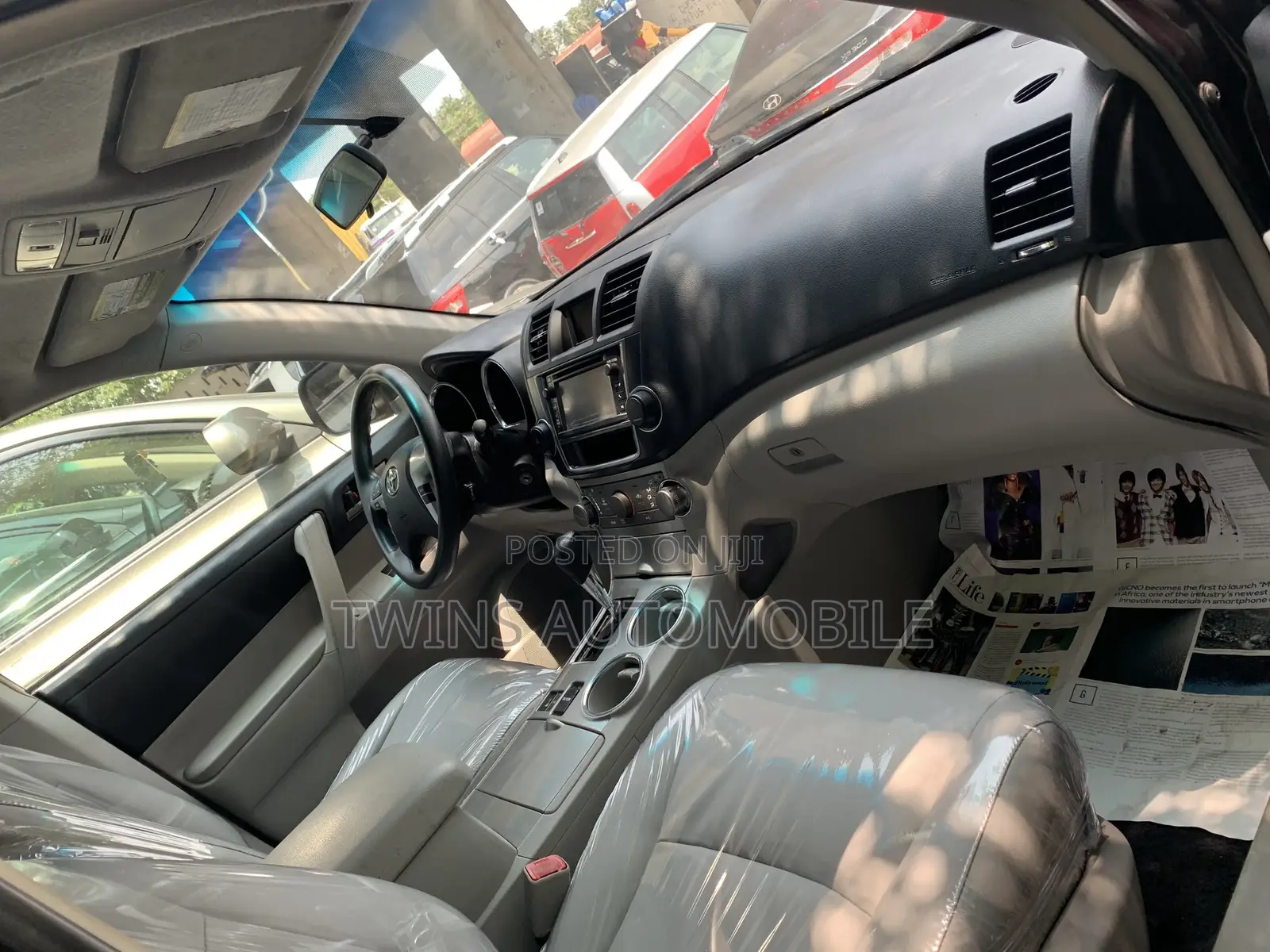 Toyota Highlander Limited 3.5l 4WD 2013 Red