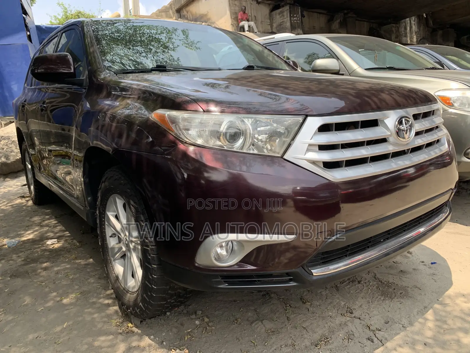 Toyota Highlander Limited 3.5l 4WD 2013 Red