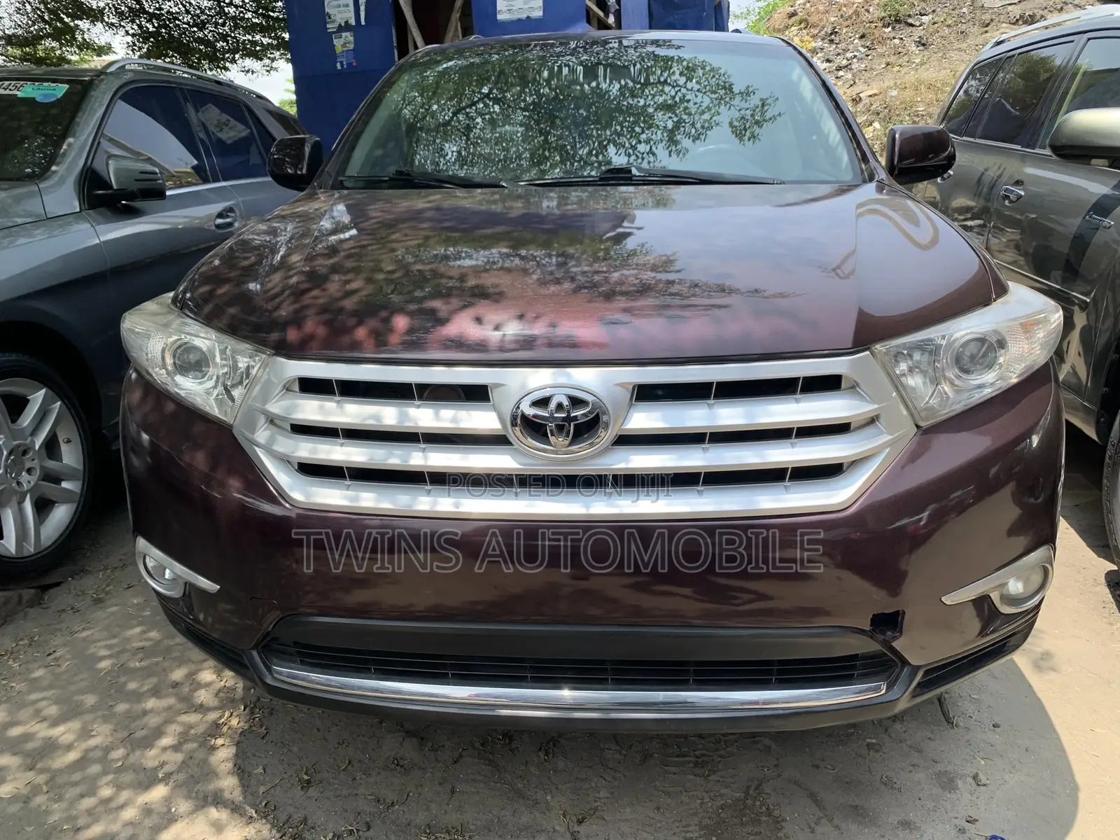 Toyota Highlander Limited 3.5l 4WD 2013 Red