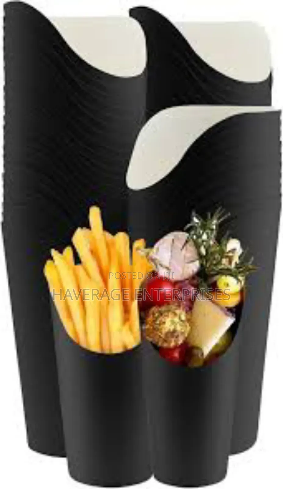 16oz Paper Disposable French Fries,Popcorn Salad Cup 200pcs