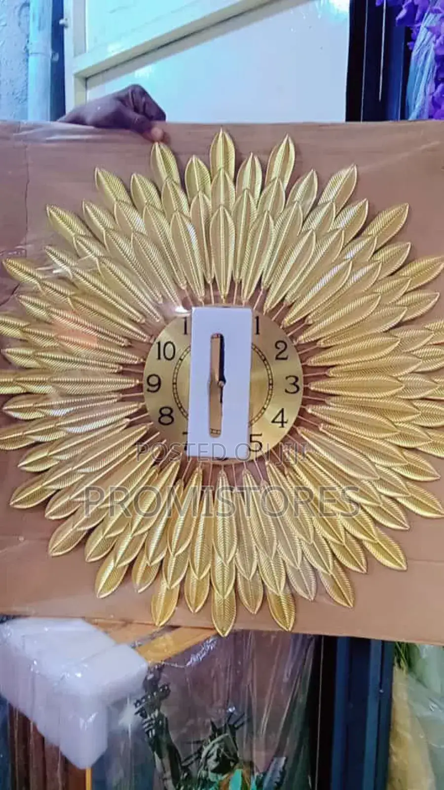 Gold Design Decorative Wall Clock 60cm