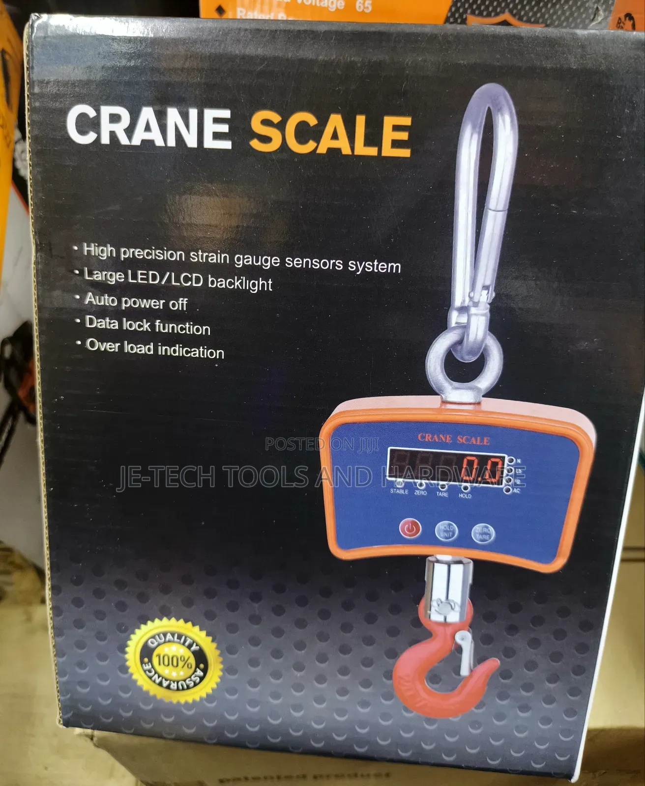 500kg/1100lb Digital Hanging Scale Industrial Crane