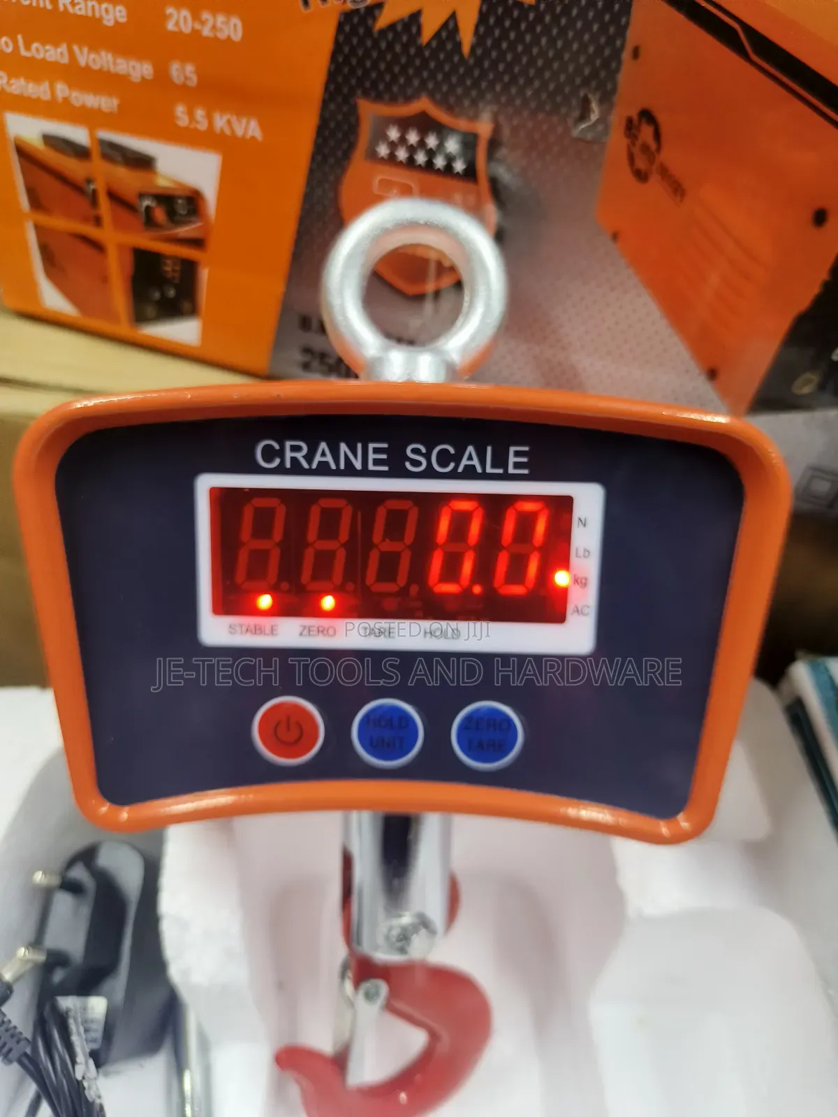 500kg/1100lb Digital Hanging Scale Industrial Crane