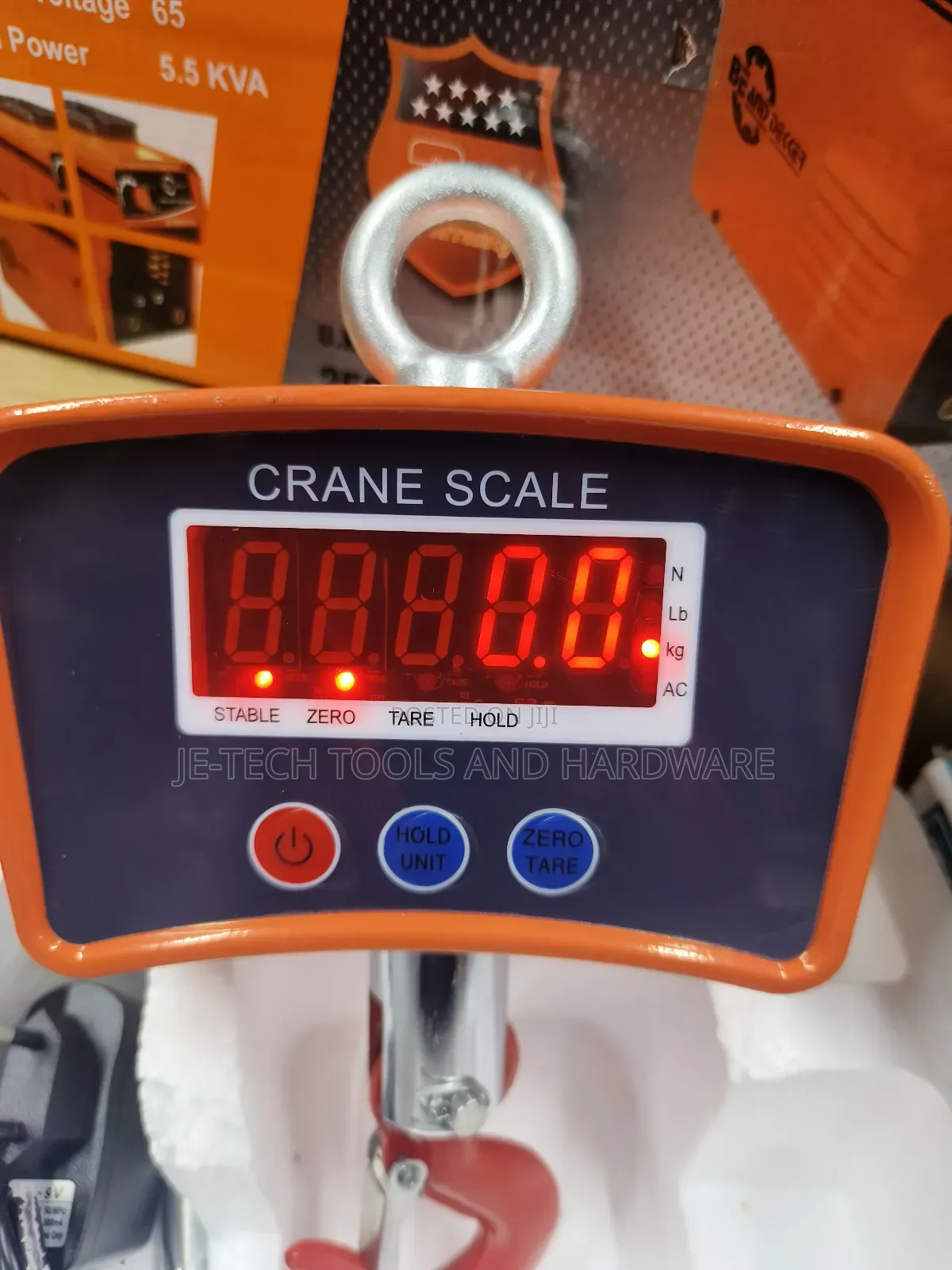 500kg/1100lb Digital Hanging Scale Industrial Crane
