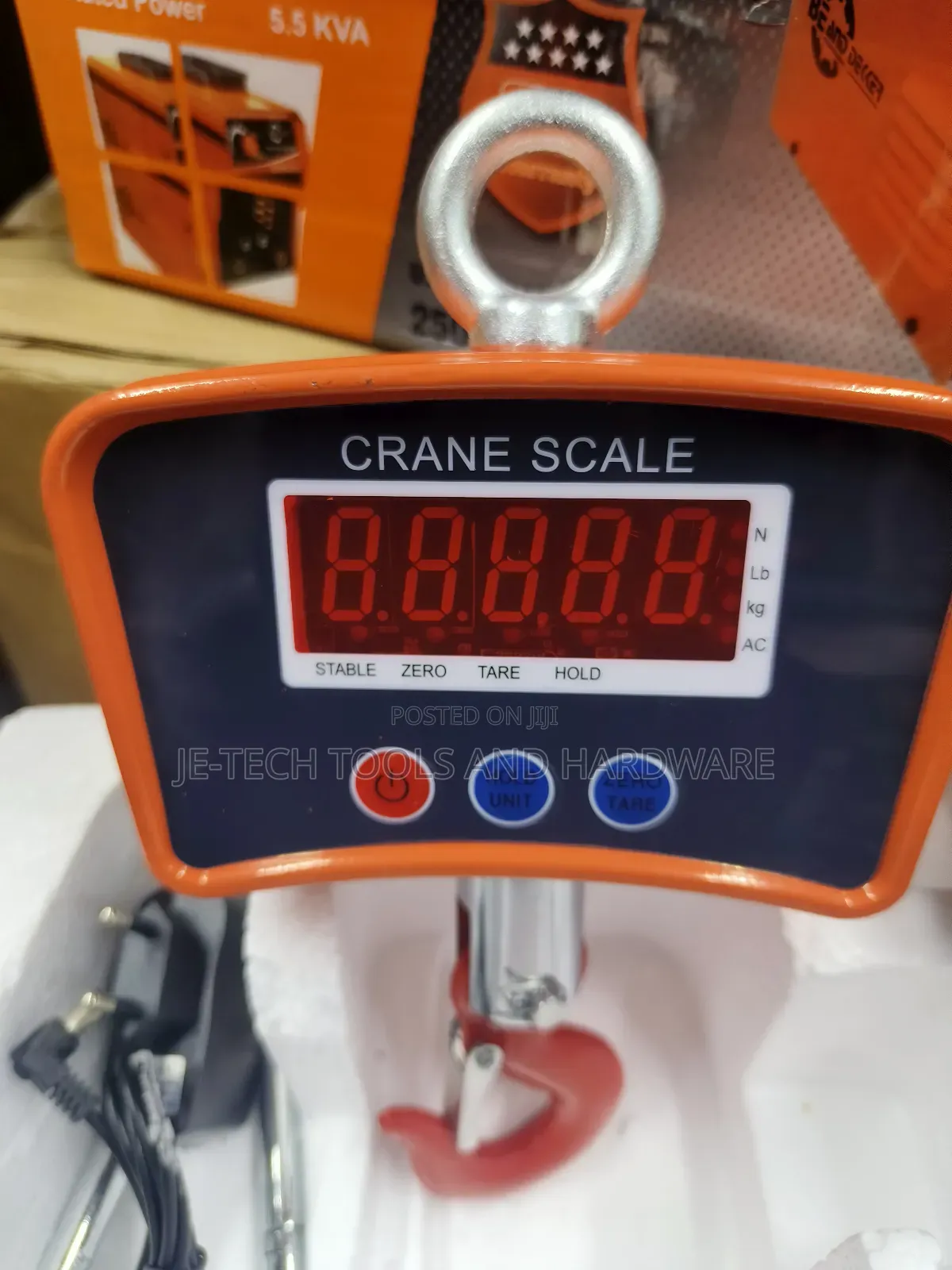 500kg/1100lb Digital Hanging Scale Industrial Crane