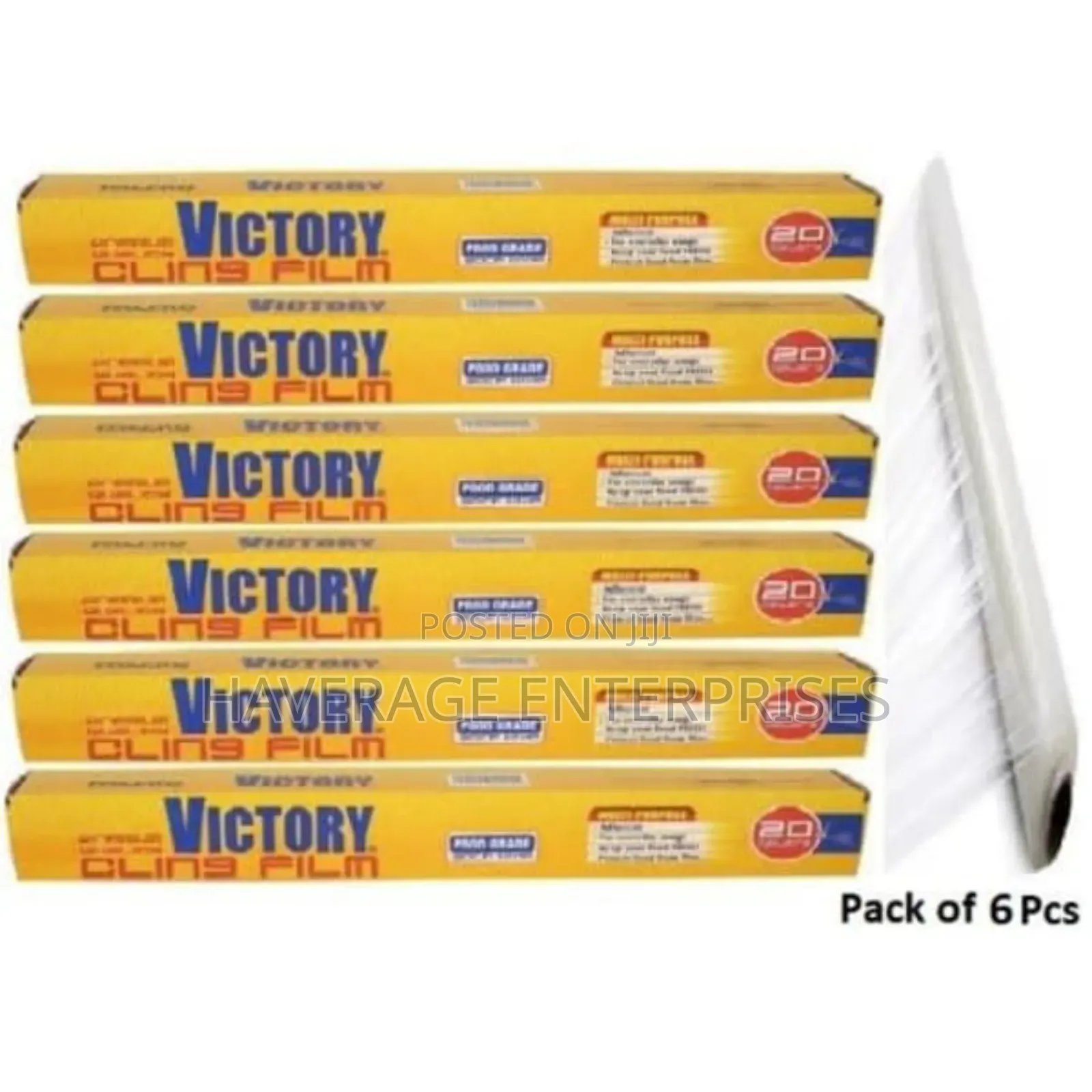 Big Victory Cling Film - Carton Of 6