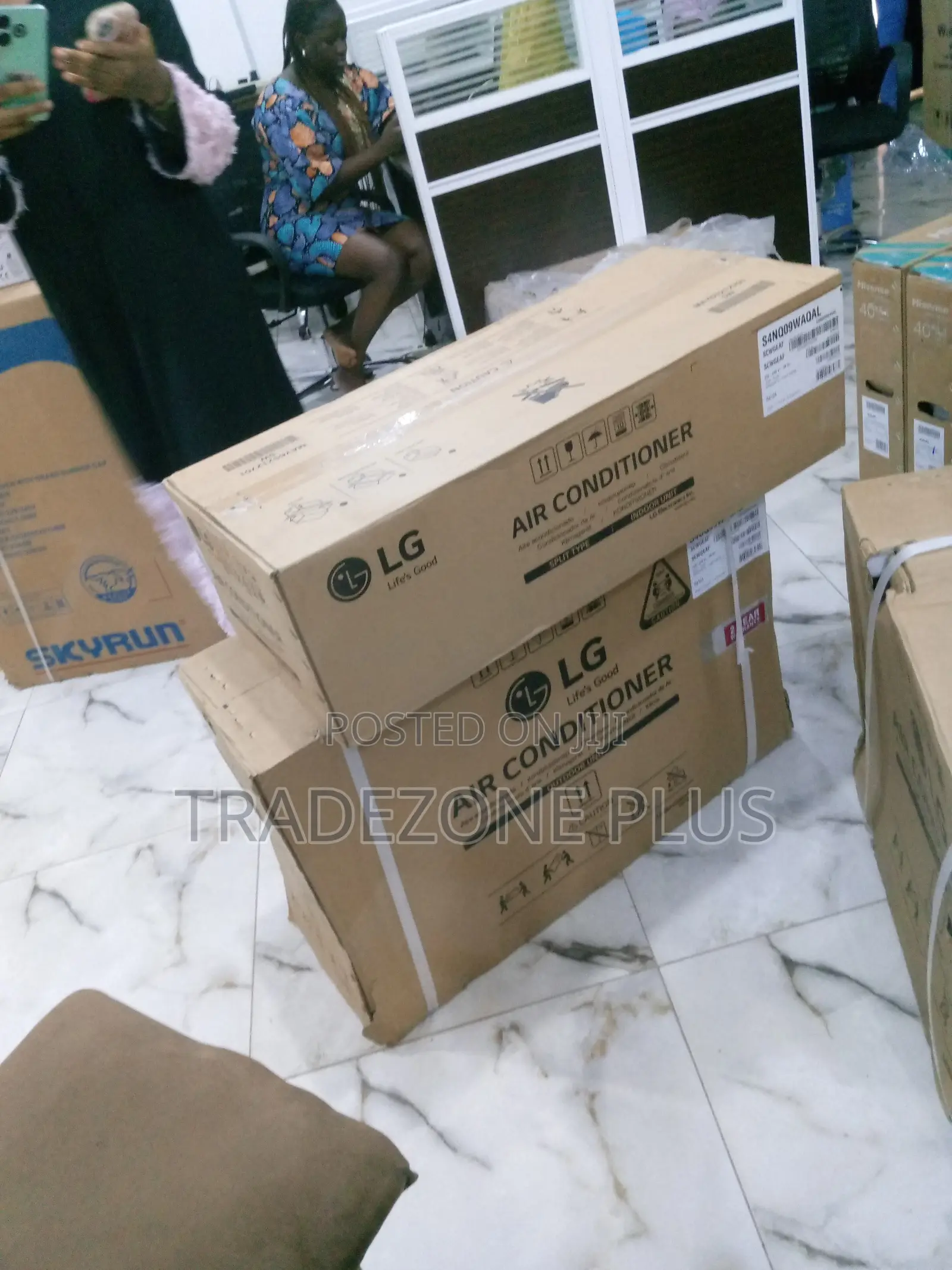 Reliable Split Dual Inverter LG S4nq09waqal Air Conditioner