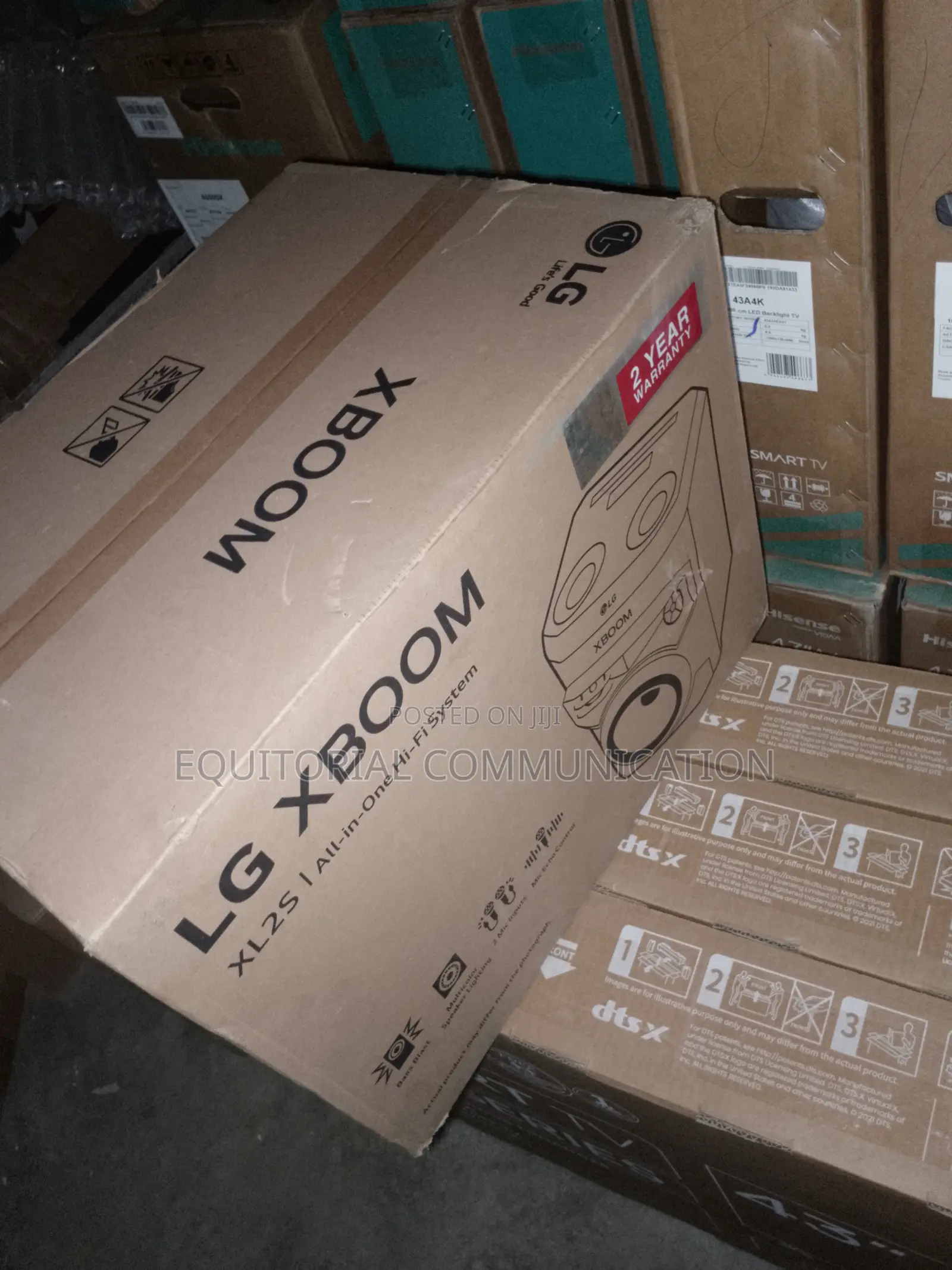 New in LG Aud2sxl 80W 2mic Hometheater 