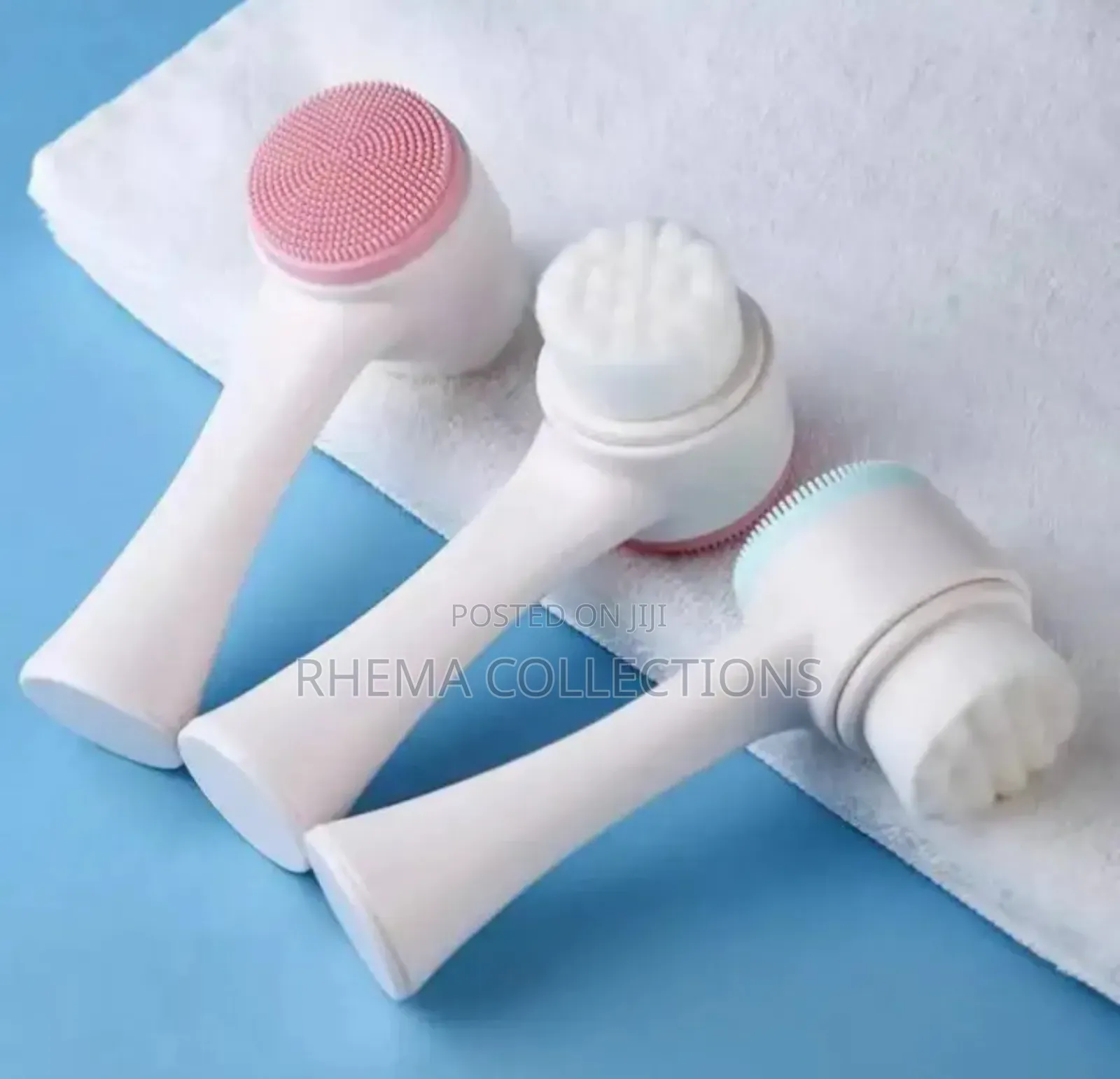 Double Sided Deep Cleaning Face Massager Brush