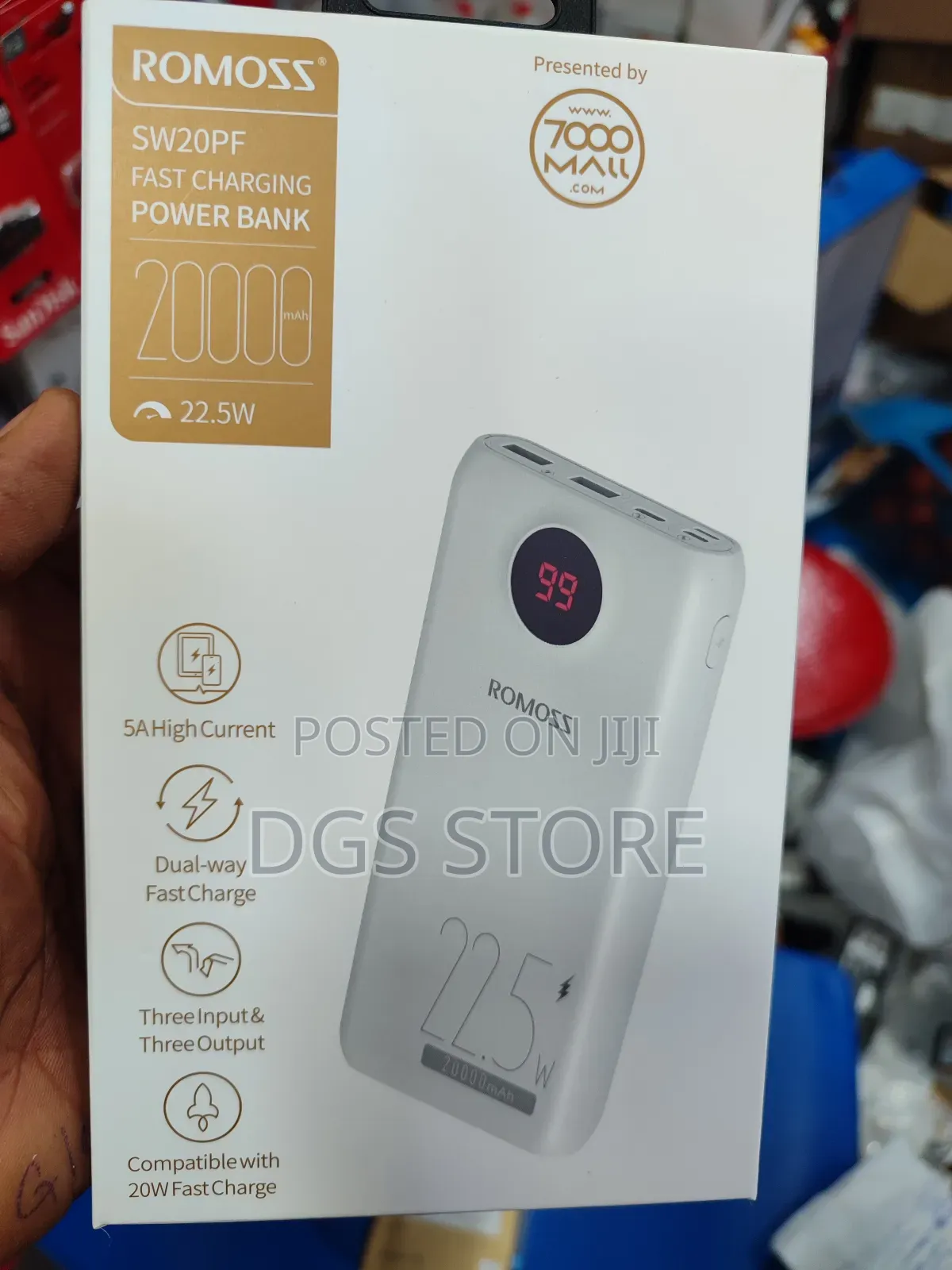 Romoss Sw20pf 22.5w 20,000mah Power Bank