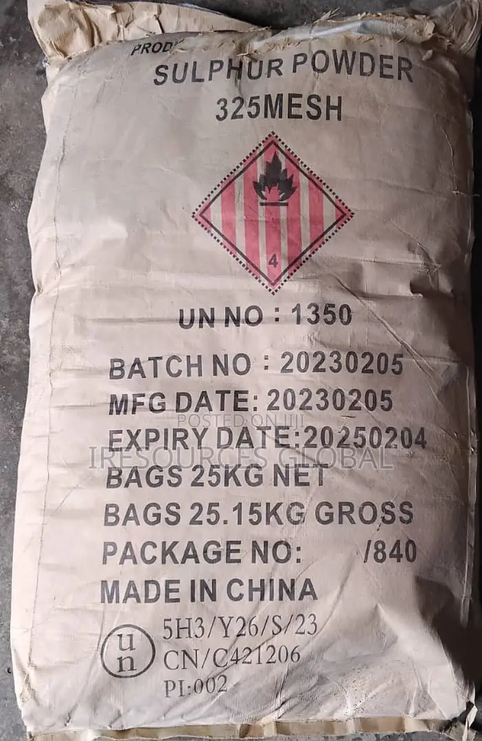 Sulphur Powder 325 Mesh