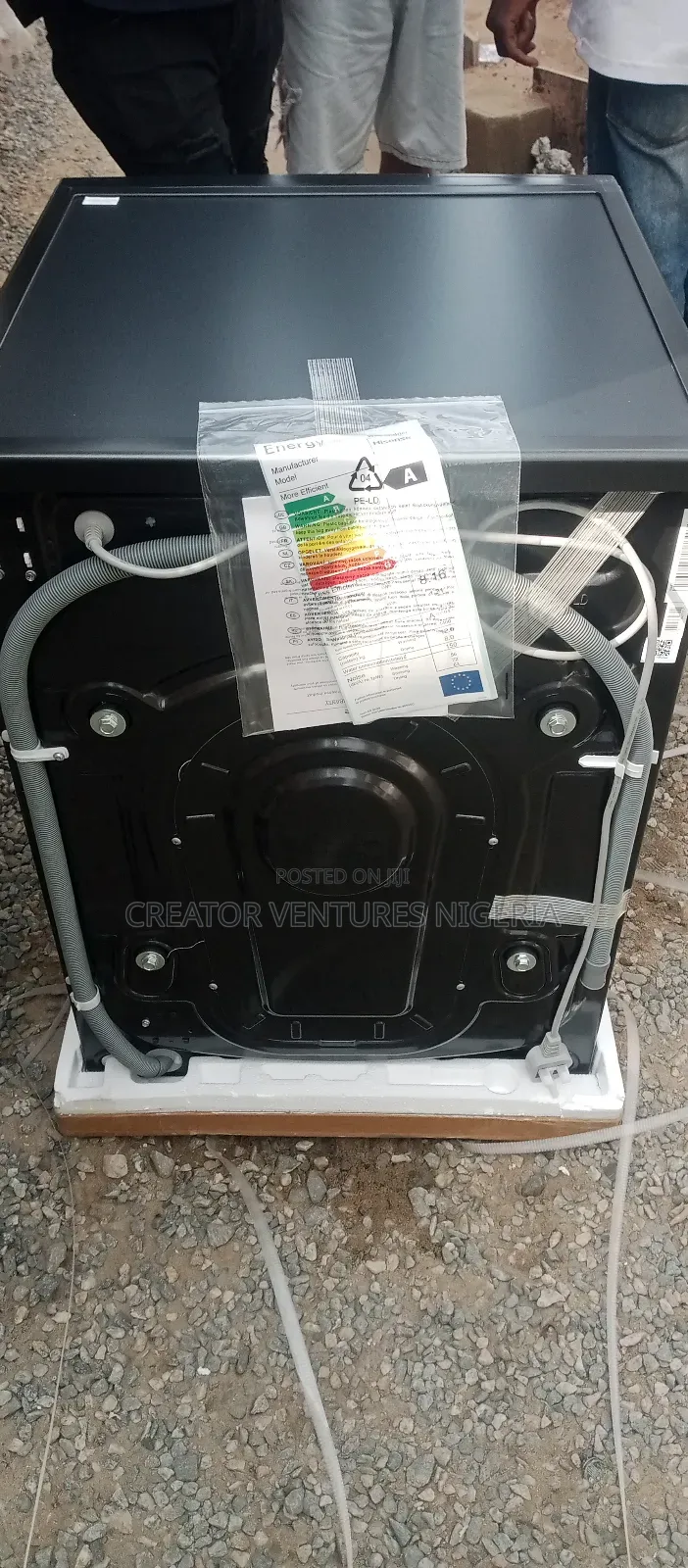 Hisence Inverter Wash and Dry, Front Loader 8/5 Kg, Smart .