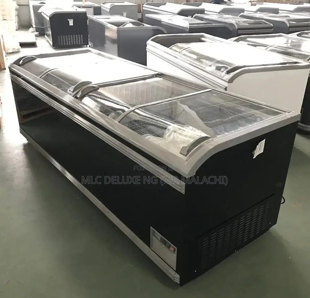 (7ft) Island Freezer/Supermarket Industrial Display Freezer