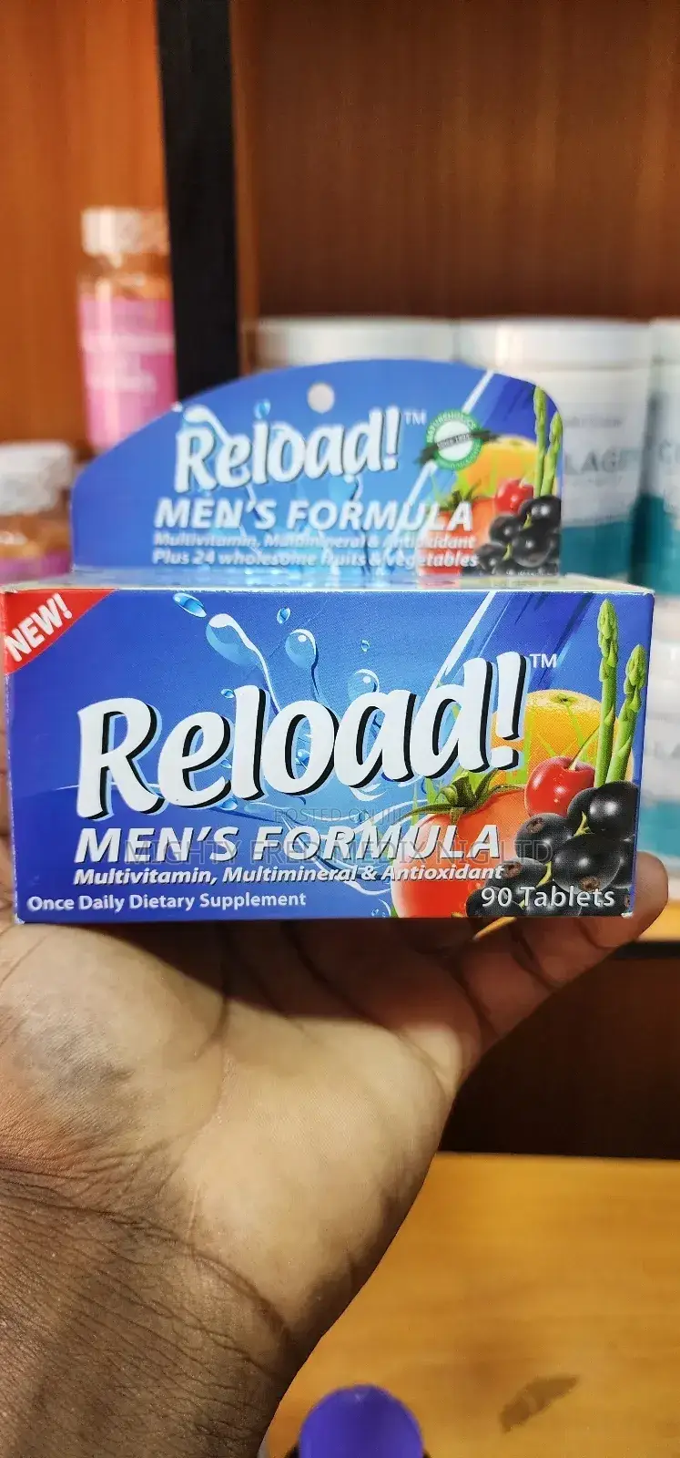Reaload Men's Formula 90 Tablets
