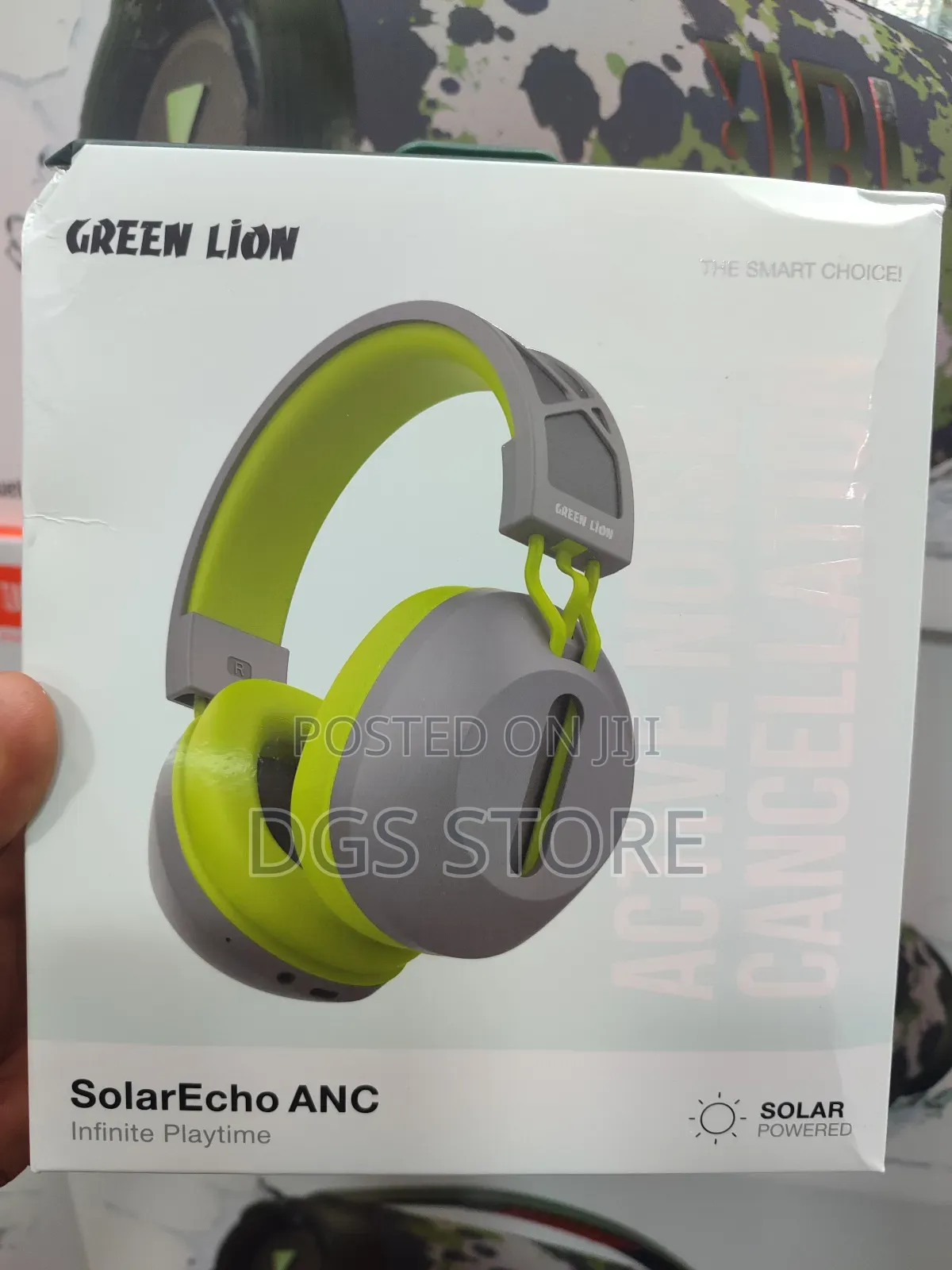 Green Lion Solar Echo Infinite ANC Bluetooth Headphone