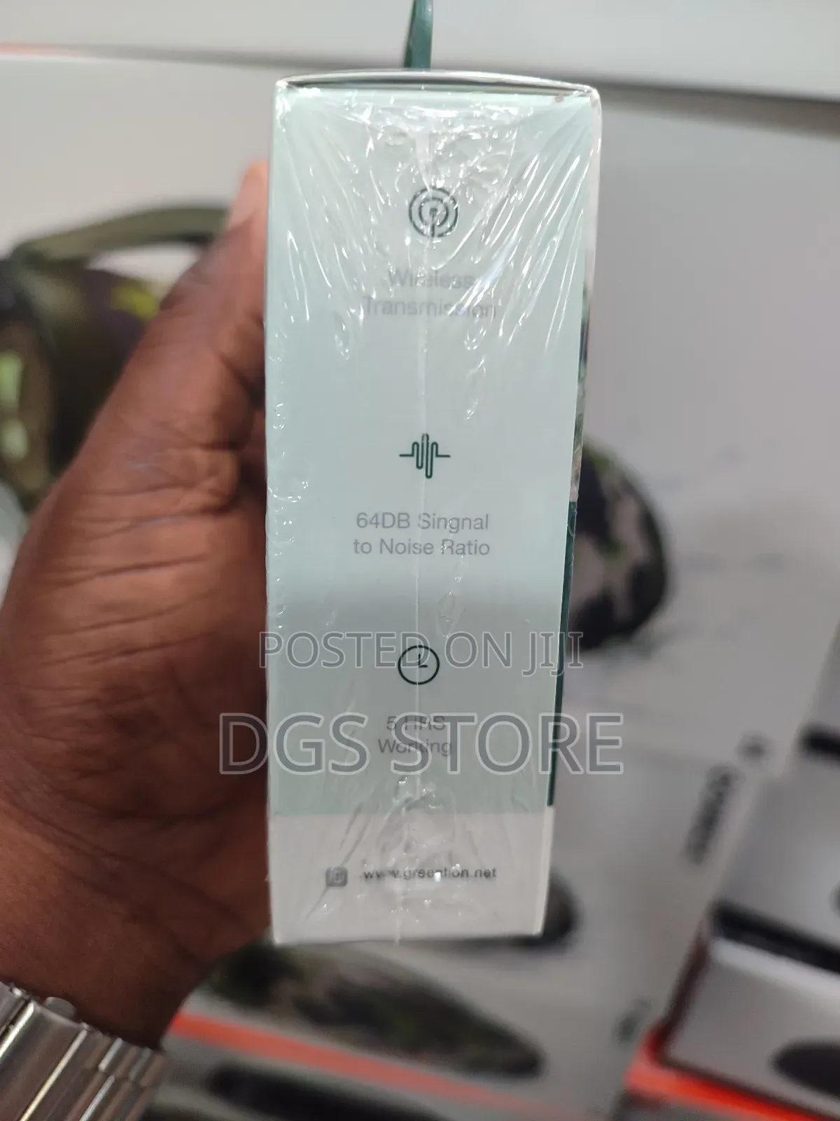 Green Lion 3in1 Microphone Type C/Lightning/Aux