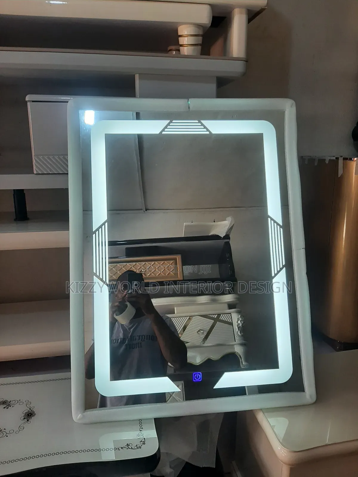 LED Wall Mirror .