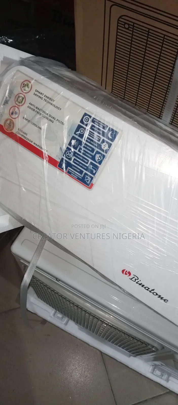 Binatone Split Unit Ac Low Voltage Fully Copper Fast Cooling