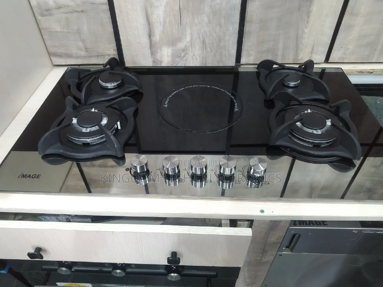 New Image 60x90cm Inbuilt Gas Cooker 4 + 1 Use