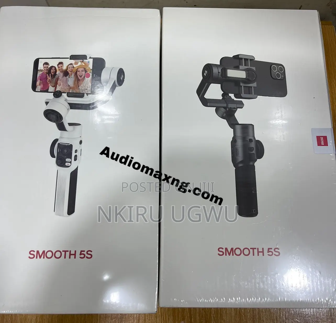 Zhiyun Smooth 5S Phone Gimbal, 3-Axis Smartphone Stabilizer